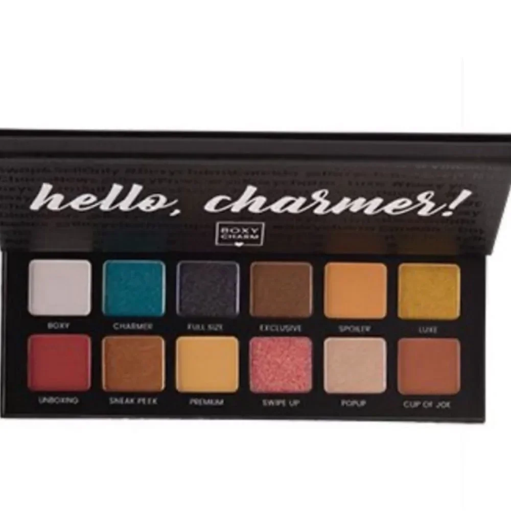 BoxyCharm Hello Charmer Eyeshadow Palette | 12‎ Shades | NIB | Bold & Blendable